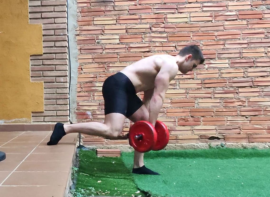 Unilateral romanian online deadlift