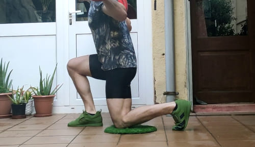 Single leg 2024 lunge squat