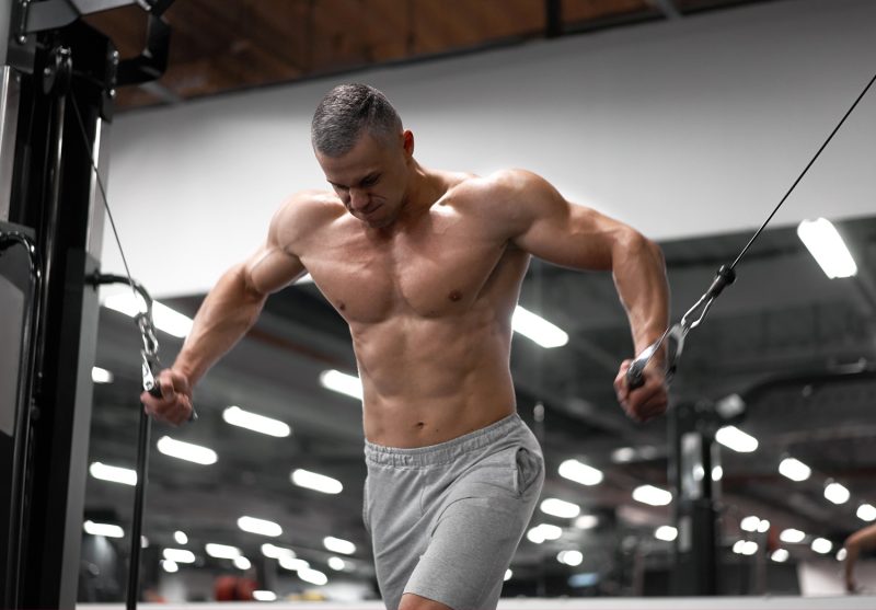 Cable exercises upper online body